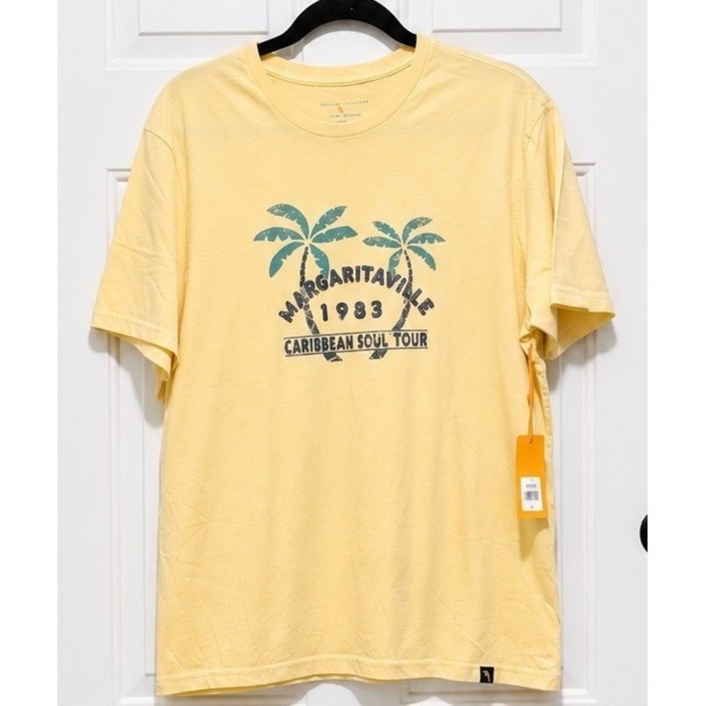 Margaritaville Island Reserve 1983 World Tour Palm Graphic Tee NWT Men's Medium